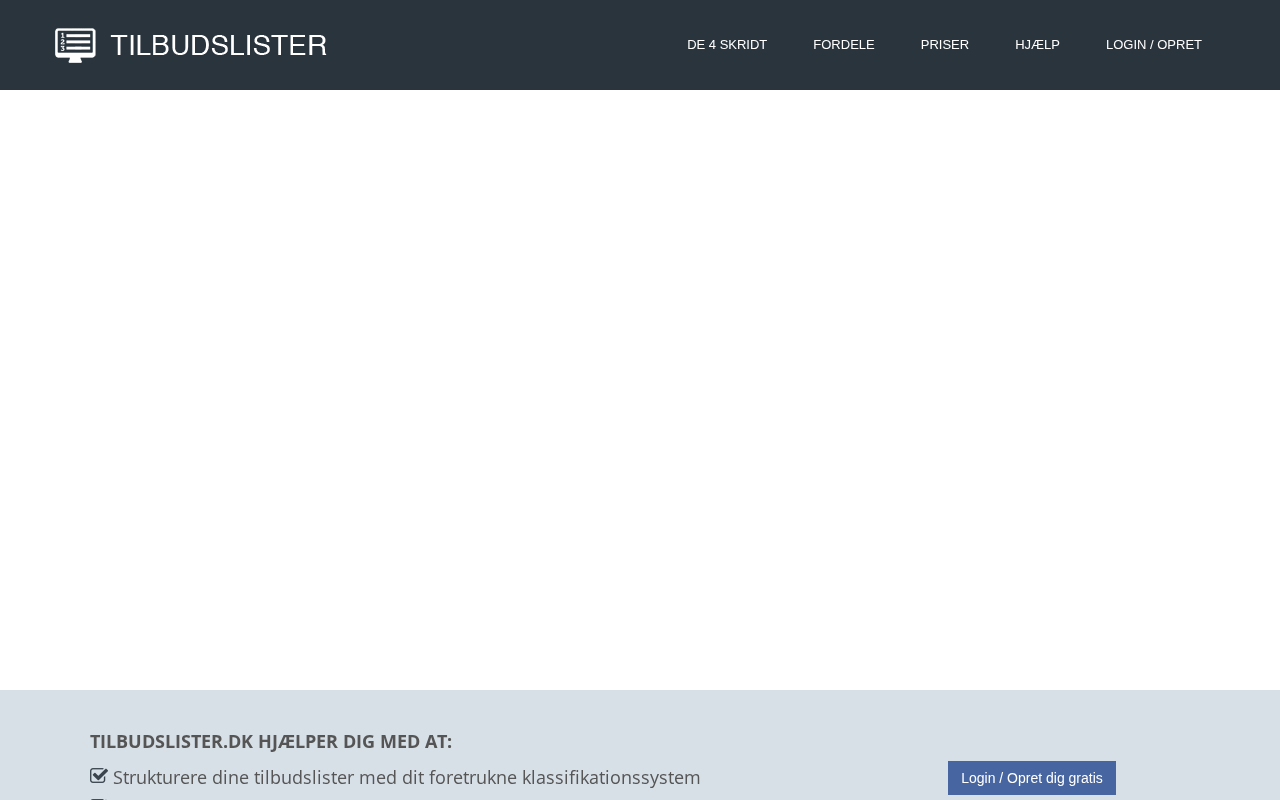 tilbudslister.dk