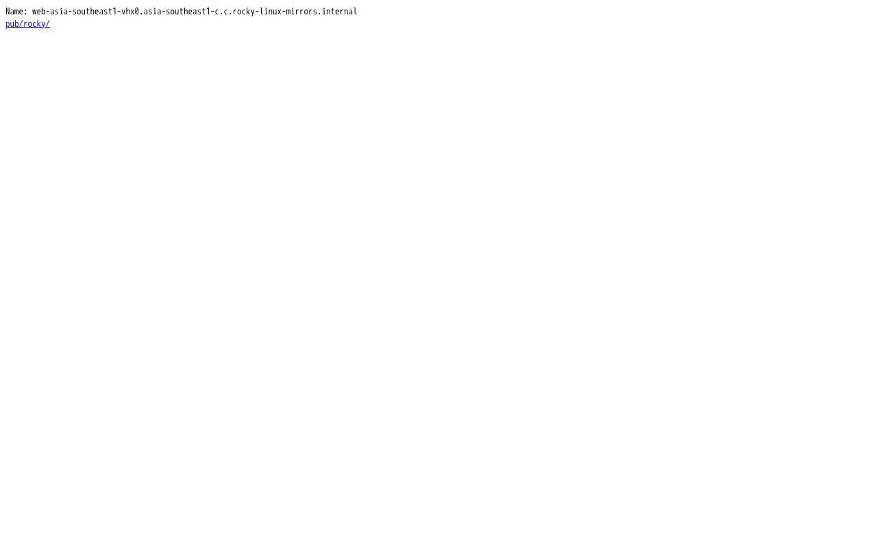 rocky-linux-asia-southeast1.production.gcp.mirrors.ctrliq.cloud