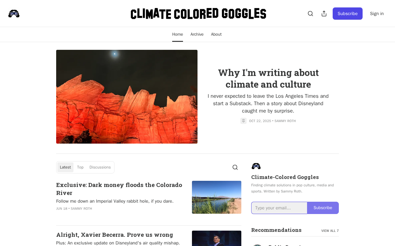 climatecoloredgoggles.com