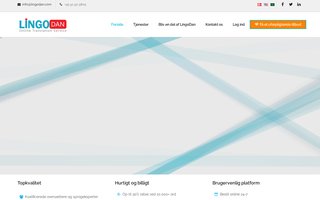 Screenshot af lingodan.com