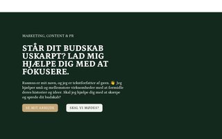 Screenshot af rasmusvestergaard.com