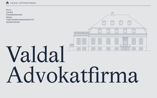 Screenshot af valdal.com