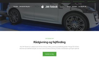 Screenshot af 2m-teknik.dk