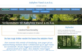 Screenshot af aabybrovand.dk