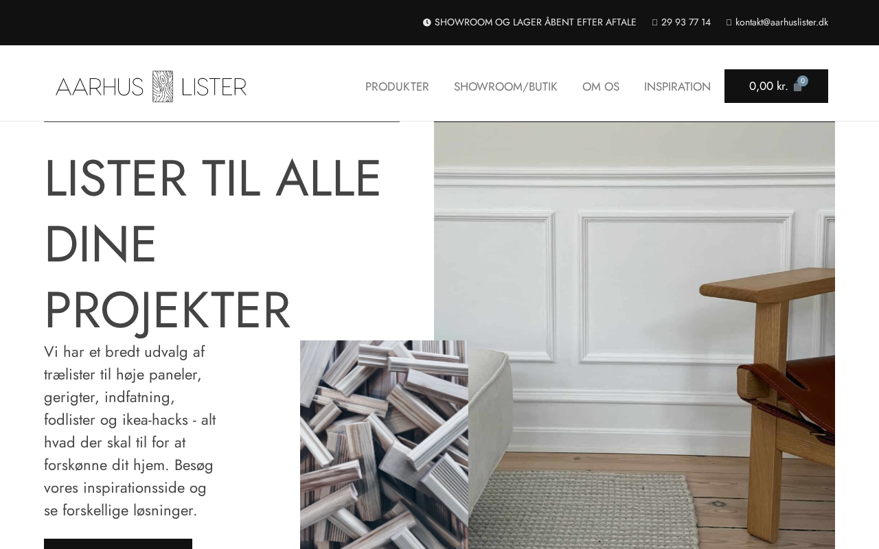 Screenshot af aarhuslister.dk