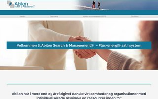 Screenshot af abilon.dk