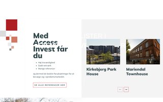 Screenshot af accessinvest.dk