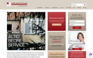 Screenshot af administrationdanmark.dk