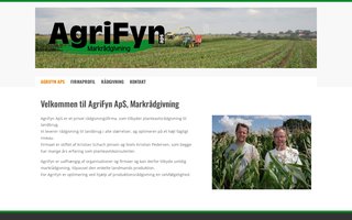 Screenshot af agrifyn.dk