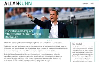 Screenshot af allankuhn.dk