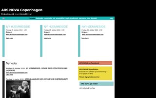 Screenshot af arsnova.dk