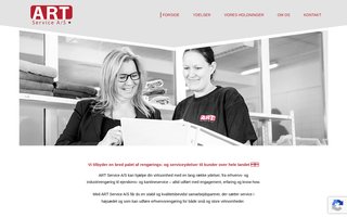 Screenshot af art-service.dk