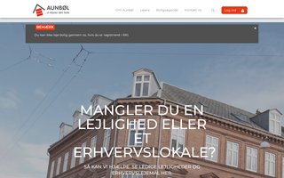 Screenshot af aunboel.dk