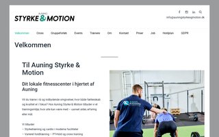 Screenshot af auningstyrkeogmotion.dk