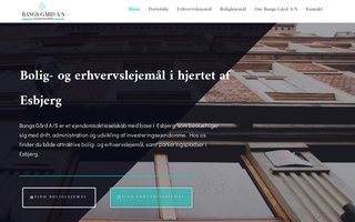 Screenshot af bangsgaard.dk
