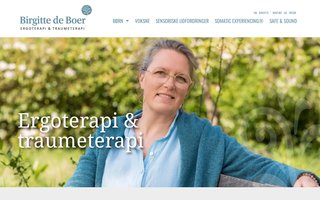 Screenshot af birgittedeboer.dk