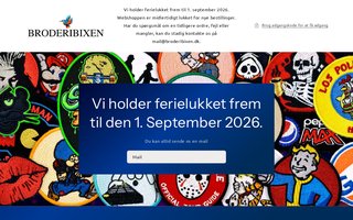 Screenshot af broderibixen.dk