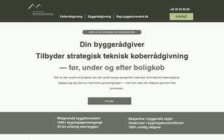 Screenshot af byggekonsulent.dk