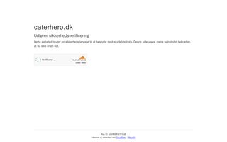 Screenshot af caterhero.dk