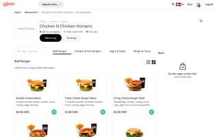 Screenshot af chickennchicken.dk