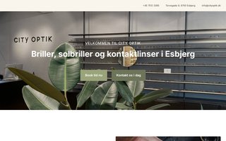 Screenshot af cityoptik.dk