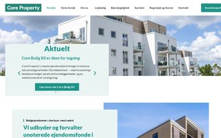 Screenshot af coreproperty.dk