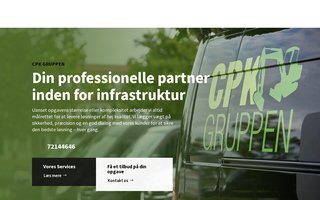 Screenshot af cpkgruppen.dk