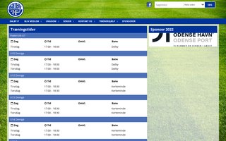 Screenshot af dalbyif.dk