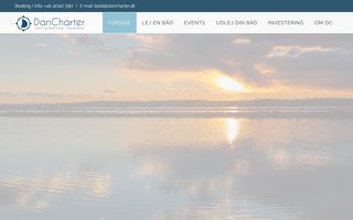 Screenshot af dancharter.dk