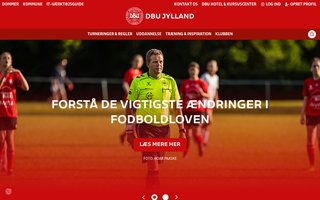 Screenshot af dbujylland.dk