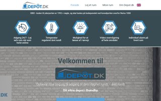 Screenshot af depot.dk