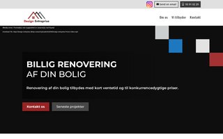 Screenshot af design-entreprise.dk