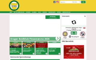 Screenshot af dragoer-boldklub.dk