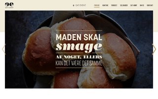 Screenshot af eatevent.dk