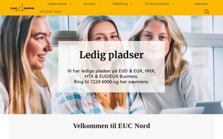 Screenshot af eucnord.dk