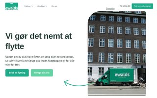 Screenshot af ewaldsflyt.dk