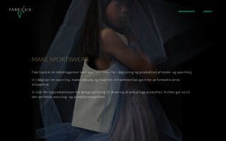 Screenshot af fabricaid.dk