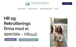 Screenshot af findconnect.dk