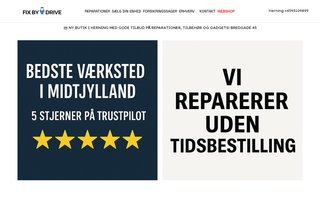 Screenshot af fixbydrive.dk