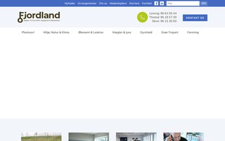 Screenshot af fjordland.dk