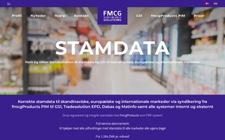 Screenshot af fmcgsolutions.dk