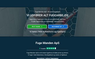 Screenshot af fuge-manden.dk