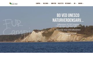 Screenshot af furcamping.dk