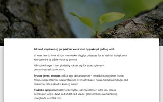 Screenshot af genfindbalancen.dk