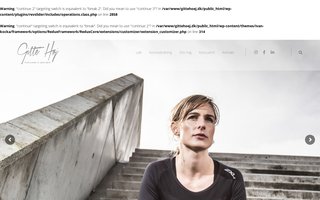 Screenshot af gittehoej.dk