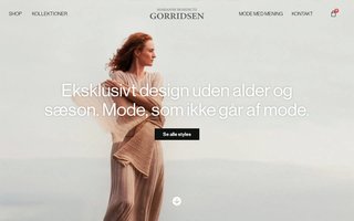 Screenshot af gorridsen.dk