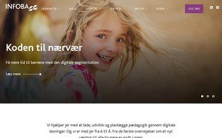 Screenshot af infoba.dk