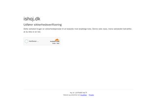 Screenshot af ishoj.dk