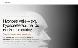 Screenshot af j-hypnose.dk