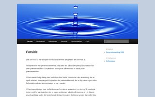 Screenshot af janderupvand.dk